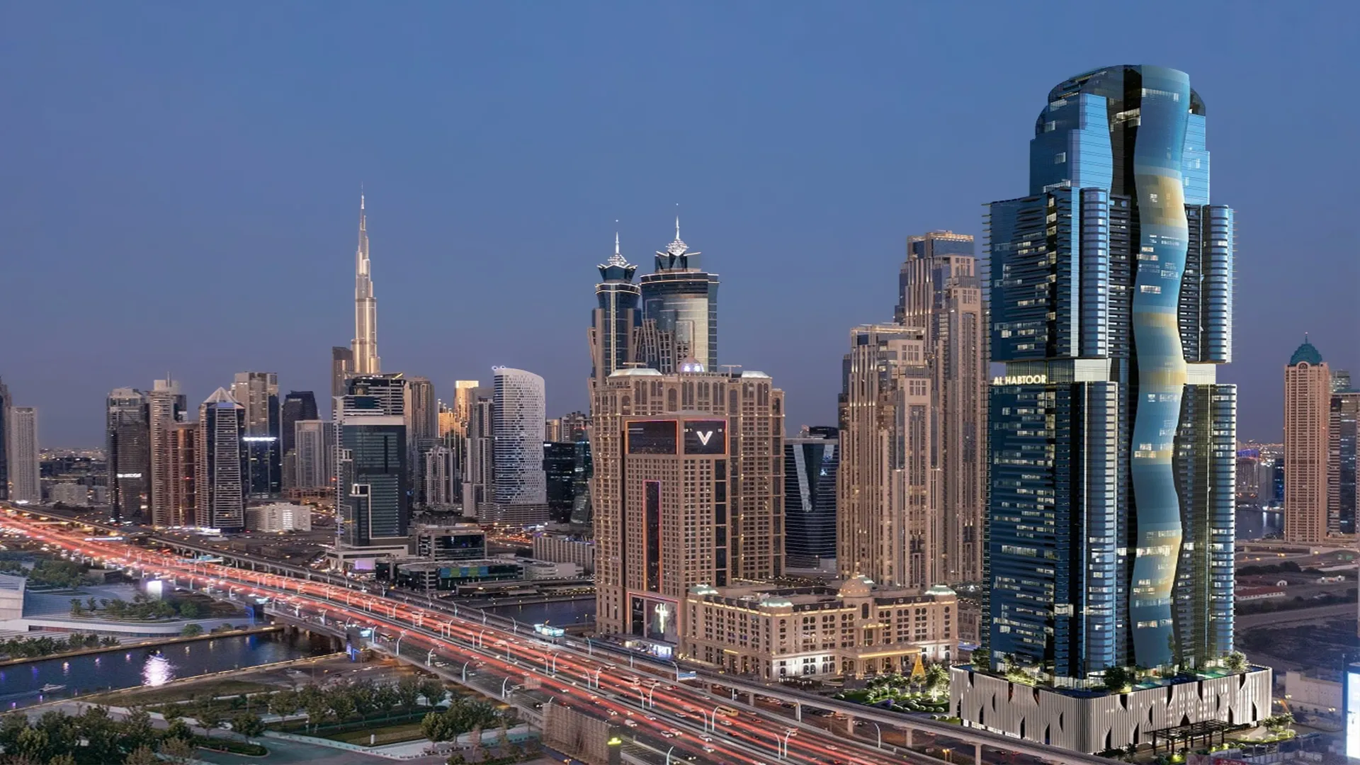 阿尔哈布托大厦 · Al Habtoor Tower