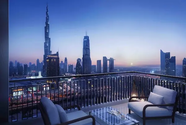 Downtown Dubai 社区实景