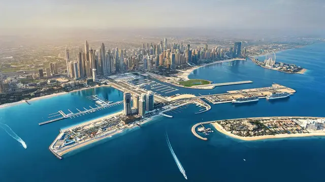 Dubai Harbour 社区实景