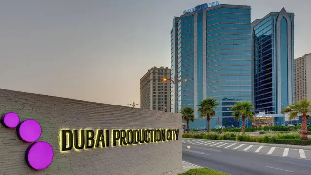 Dubai Production City 社区实景