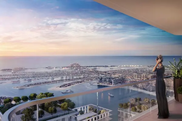 Emaar Beachfront 社区实景
