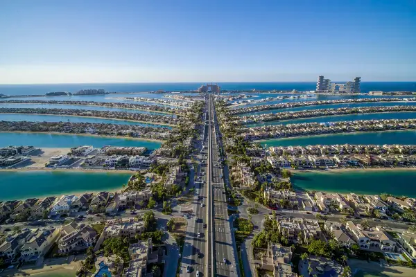 Palm Jumeirah 社区实景