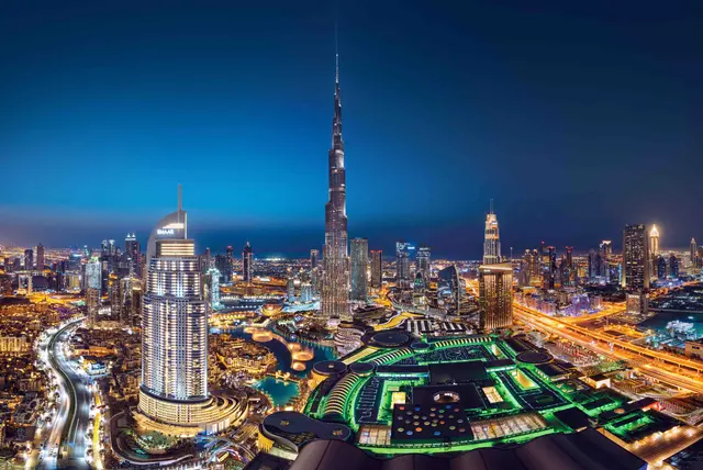Uptown Dubai 社区实景