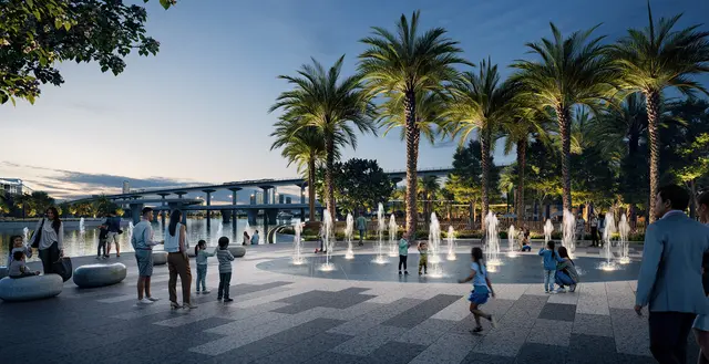 Address Residences at Dubai Creek Harbour 效果图