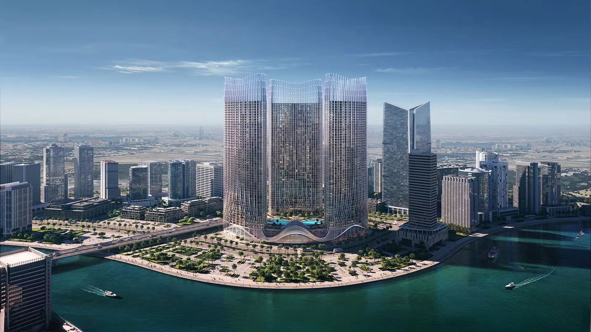 Binghatti Skyrise 效果图