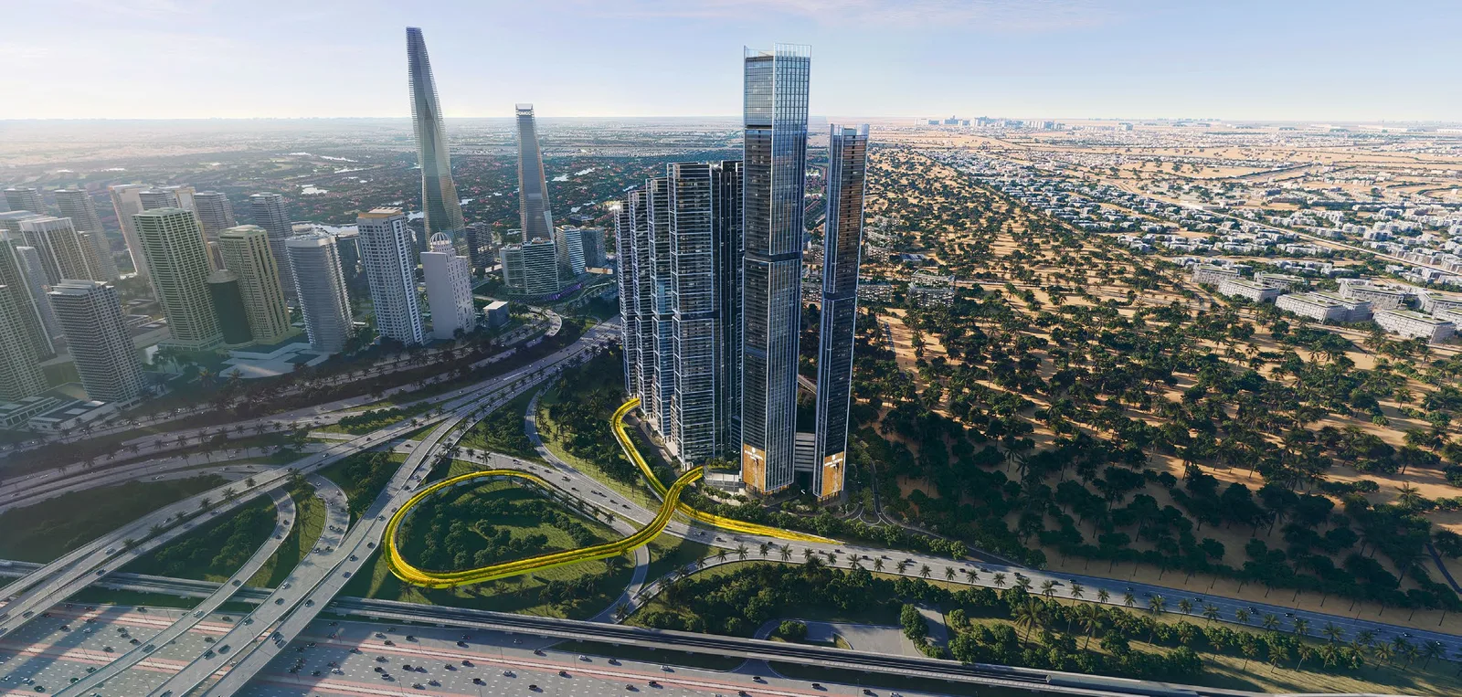 Sobha Central 景观设计
