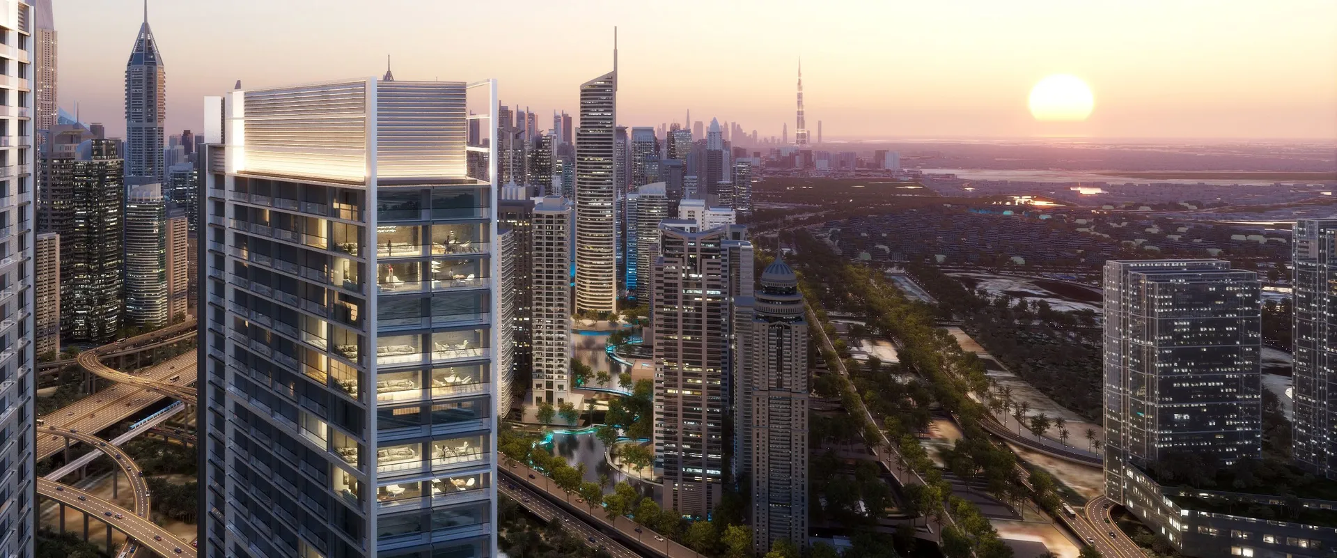 Sobha Central 室内设计