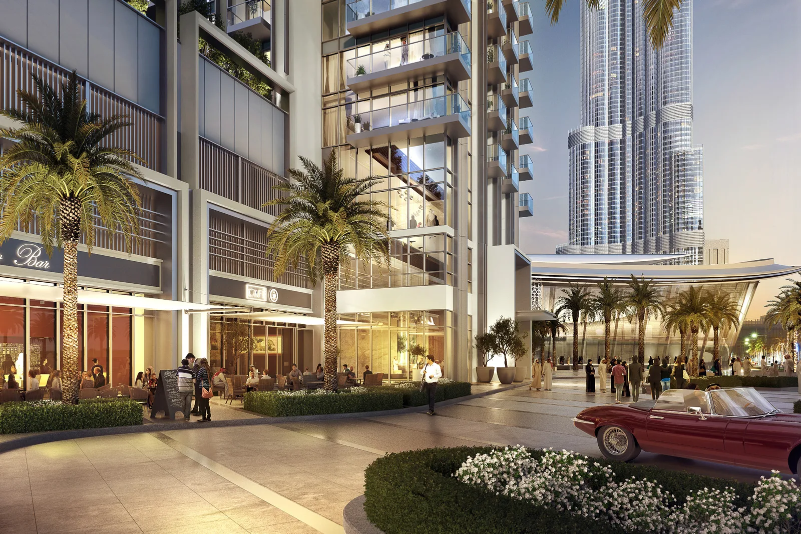 The St. Regis Residences, Downtown Dubai 效果图
